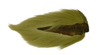 Hareline Large Northern Bucktail Yellow Olive