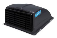 Camco Smoke Standard Roof Vent Cover, Opens for Easy Cleaning, Aerodynamic Design, Easily Mounts to RV with Included Hardware (40453)