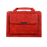 iPad Pro 11 2018 Case, iPad Pro 11 inch Case, Slim Lightweight Trifold Stand Leather PU Slim Protective Smart Folio Case Cover with Kickstand Auto Sleep Wake Function Fit New iPad Pro 11-inch, Red