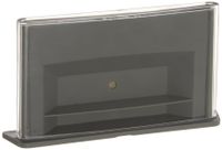 PaperFlow Signage Holder, Fits up to 2 1/6" x 3 1/2" Inch Business Card, Silver (SCV.35)