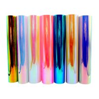 Holographic Opal Craft Vinyl 12" x 12" 7 Sheets/Pack for Craft Cutters,Sign Plotters