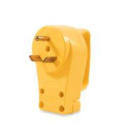 Camco Heavy Duty RV 30 AMP PowerGrip Male Replacement Plug- Durable and Safer Plug with an Easier Grip  (55245)