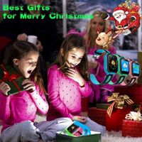 Shonlinen Children Smart Watch - Life Waterproof Anti-Lost Child Positioning Tracking Watch with Camera Flashlight Two-Way Talking, Positioning, Camera, SOS, etc Function