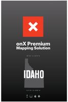 ONX Hunt: Idaho Hunt Chip for Garmin GPS - Hunting Maps with Public & Private Land Ownership - Hunting Units - Includes Premium Membership Hunting App for iPhone, Android & Web