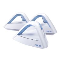 ASUS Lyra Trio Whole Home WiFi Mesh System AC1750, Dual-Band, WiFi Router/WiFi Range Extender for Mesh Network, Parental Control (3 Pack)