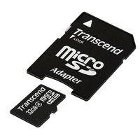 Transcend 32 GB Class 4 microSDHC Flash Memory Card TS32GUSDHC4