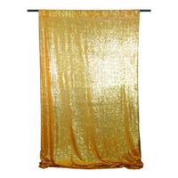 San Tungus 4FTx6.5FT-Gold Sequin Backdrop-Gold Sequin Photography Background Sequin Christmas Fabric Photo Booth Backdrop Sequin Video Studio Background
