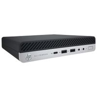 HP EliteDesk 800 G4 Mini Business Desktop - 8th Gen Intel 6-Core i7-8700T Processor up to 4.00 GHz, 32GB Memory, 256GB SSD + 2TB Hard Drive, Intel UHD Graphics 630, Windows 10 Pro (64-bit)