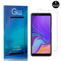 Galaxy A7 2018 Screen Protector, Bear Village Premium Tempered Glass Screen Protector, Scratch Resistant HD Screen Protector Film for Samsung Galaxy A7 2018-1 Pack