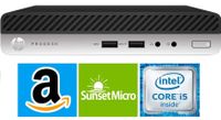 HP EliteDesk 800 G3 Mini Desktop 2019 Premium Computer, 4-Core Intel Core i5-7500 3.4GHz, 8GB RAM, 512GB SSD, Intel HD Graphics 630, Wi-Fi, Bluetooth, HDMI, VGA, RJ-45, Windows 10 Pro