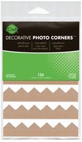iCraft Decorative Photo Corners Self Adhesive, Kraft