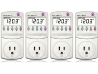 4 Pack P3 International Kill A Watt EZ Electricity Usage Monitor Voltage Meter P4400