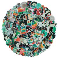 100PCS Cute Color Cartoon Animal Decal Stickers for Laptop and Water Bottles,Waterproof Durable Trendy Vinyl Laptop Decal Stickers Pack for Teens, Water Bottles, Computer, Travel Case (Animal World)