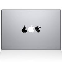 The Decal Guru Fruits MacBook Decal Vinyl Sticker - 13" MacBook Pro (2015 & Older) - White (0089-MAC-13P-W)