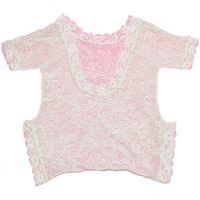 Makaor Baby Photography Props Outfit Newborn Infant Baby Girl Photography Prop Lace Romper Jumpsuit Princess Clothes (White, for 0-6 Months Baby)