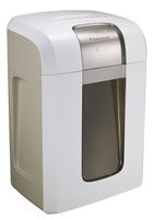 Bonsaii EverShred Pro 3S30 Heavy Duty 18-Sheet Cross-Cut Paper/CD/Credit Card Shredder, 240 Minutes Running Time, 58 dB Low Operation Noise, 7.9 Gallons Pullout Wastebasket with 4 Casters, White