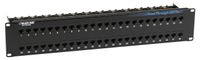 Black Box CAT5e Feed-Through Patch Panel, 2U, Unshielded, 48-Port