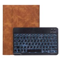iPad 7th Generation Case, Lyperkin Leather Wireless Keyboard Case Compatible with iPad 10.2/ Air 3/ iPad Pro, Detachable Wireless Bluetooth Keyboard Magnetic Smart Case Cover