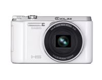CASIO Digital Camera EXILIM ZR1000 White EX-ZR1000WE