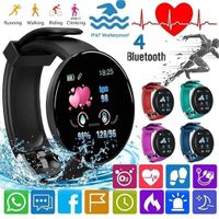Zippem Unisex Casual Multifunctional Round Shape Bluetooth Smart Wristband Smart Watches