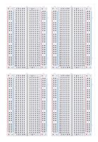 (4 Pcs) MCIGICM 400 Points Solderless Breadboard