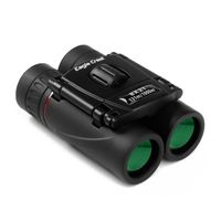 Farspy Compact 8x21 Portable Binocular Folding high Definition Low Light Night Vision Instrument with All Green Coating Lens for Concert Theatre, Opera House, Hiking, Bird Watching Stadium