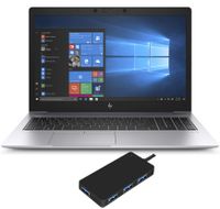 HP EliteBook 850 G6 Laptop Silver (Intel i7-8565U 4-Core, 32GB RAM, 512GB m.2 SATA SSD, Intel UHD 620, 15.6" Full HD (1920x1080), Fingerprint, WiFi, Bluetooth, Webcam, 2xUSB 3.1, 1xHDMI, Win 10 Pro)