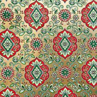Jillson & Roberts Bulk Gift Wrap, Tapestry Gold, Full Ream 833' x 24"
