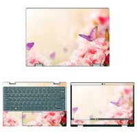 decalrus - Protective Decal Flower Skin Sticker for Lenovo Yoga 720-12 (12.5" Screen) case Cover wrap LEyoga720_12-225