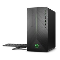 HP Pavilion 690 Series Gaming PC AMD Ryzen7-1700 16GB 1TB HDD Radeon RX550 4GB (Certified Refurbished)