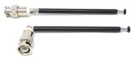 onlineservice-usa A Pair Telescopic Antennas BNC Connectors for Portable Radio Scanner