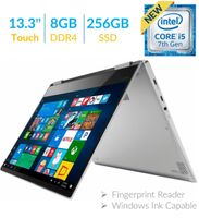 2017 Lenovo Yoga 720 13.3 Touchscreen FHD IPS Ultrabook PC, Intel Core i5-7200U, 8GB DDR4, 256GB SSD, Backlit Keyboard, Bluetooth, Thunderbolt, Fingerprint Reader, Windows Ink, Windows 10