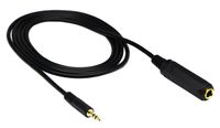 zdyCGTime Golden Plated 3.5mm to 6.35mm Audio Extender Cable Adapter, 6.35mm 1/4 inch Audio Female to 3.5mm 1/8 inch Male Stereo Jack Adapter Extension Wire Cord (1.5M/5ft) (F/m)