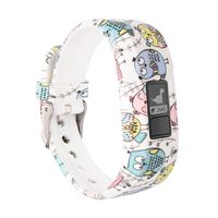 BeneStellar 12 Colors for Garmin Vivofit JR Bands With Secure Watch Clasp Silicone Replacement Bands for Garmin Vivofit JR （for Kids） 