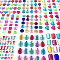 365pcs Jewels Stickers,Gem Stickers Rhinestone for Crafts Sticker Gems Self Adhesive Bling Jewels