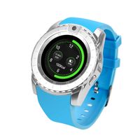 Smart Watch with SIM Card Call for Kids, Music Enjoyment, Tracking for Sports and Sleep. Anti-Lost for Mobile Phone. Touch Screen, Serves as Fashionable Gift for Students_Blue