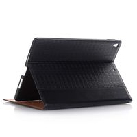 TechCode 9.7 inch iPad Pro Case, Luxury Book Style Folio Case Cover Stand Magnetic PU Leather with Smart Auto Sleep/Wake Feature Case Cover for Apple iPad Pro 9.7 Inch (iPad Pro 9.7, Black)