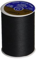 Coats & Clark Dual Duty All-Purpose Thread, 400 Yards/1 Spool of Yarn, Black