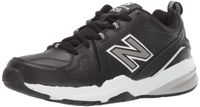 New Balance Men's 608v5 Casual Comfort Cross Trainer Shoe, Black/White, 6.5 M US