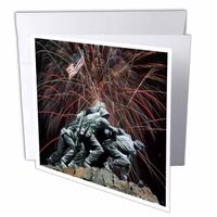 3D Rose Greeting Card with Envelope, Set of 1 (gc_14248_5)