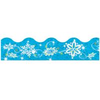 TREND enterprises, Inc. Snowflakes Sparkle Plus Terrific Trimmers, 32.5 ft