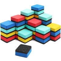 Bright Creations Dry-Erase Erasers (2 x 2 in, Felt and Foam, 40 Pack)