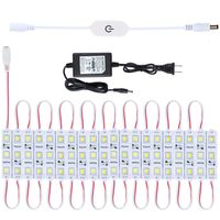 Keyola Full Set 10ft 60leds White Under Cabinet Lights Closet Kitchen Counter LED Light with Brightness Dimmer (White)