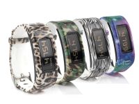 honecumi Replacement Bands Compatible with Garmin Vivofit Wristband Watch Strap for Men & Women-Garmin Vivofit 1 Replacement Watch Band/Strap/Bracelet with Metal Buckle Clip-Free Size-4 Pattern
