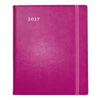 Filofax Monthly Planner, English/French/Spanish, Fuchsia, 10.87 x 8.5" (C1811003-17)