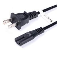 Saireed UL listed AC Cable Replacement 8ft 18AWG IEC C7 AC Power Cord for Epson Printer Model XP-440 XP-830 XP-640 Ecotank ET-2720 ET-3750 ET-4500 Stylus NX430 NX625 CX7400 CX7450 Workforce WF-7520