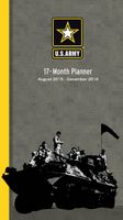 Turner U.S. Army Tanks 17 Month Planner, August 2015 - December 2016, 3.5 x 5 inches (8890500)
