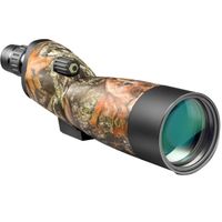 BARSKA Blackhawk 20-60x60 Waterproof Straight Spotting Scope w/ Tripod, Soft Carry Case & Premium Hard Case (Camoflauge)
