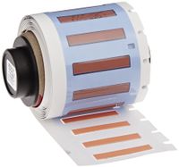Brady PSPT-094-1-OR TLS 2200/TLS PC Link PermaSleeve Wire Marker Sleeves, 0.182" Height, 1.015" Width, Polyolefin (B-342) Orange (Roll of 100)