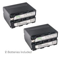 Kastar Battery (2-Pack) for Sony NP-F970 NP-F960 F970 F960 F975 F950 and DCR-VX2100 HDR-AX2000 FX1 FX7 FX1000 HVR-HD1000U V1U Z1P Z1U Z5U Z7U HXR-MC2000U FS100U FS700U and LED Video Light